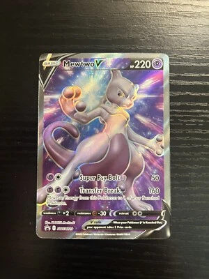 $0.99 • Buy Mewtwo V SWSH229 Pokemon Sword & Shield Black Star Promo - Pokemon GO ETB “D”