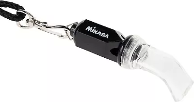 Mikasa Volleyball Referee Hexagon Sports Whistle Black WH5 • $17.57