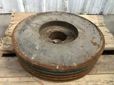 22-3/4  X 5  4-Groove V-Belt Sheave / Pulley ; 3/4  X 3/4  Grooves  4.75  Shaft • $250