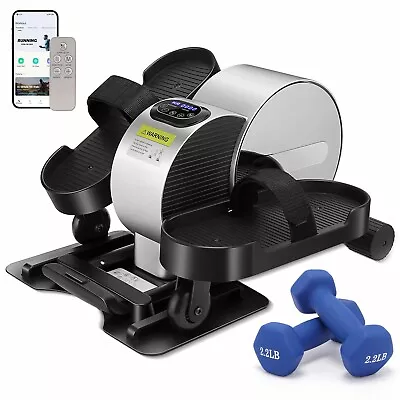 Under Desk Elliptical Trainer Machine Electric Seated Leg Foot Pedal Exerciser • $139.99