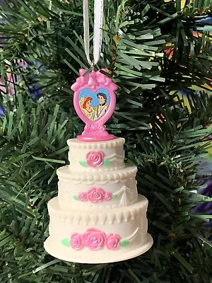 Disney The Little Mermaid Wedding Cake Christmas Ornament • $6.99