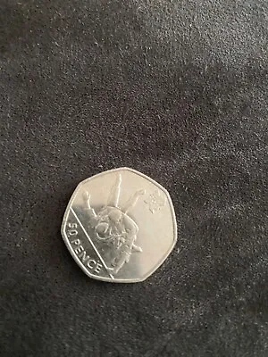 2011 Olympic 50p Coin Judo • £15