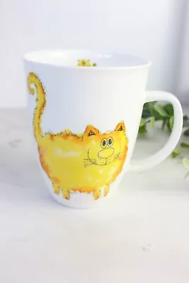 Cat Mug   Whiskers  Dunoon Fine Bone China Coffee Mug Design By Jane Brookshaw • £11