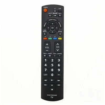 $6.95 • Buy NEW TV Remote N2QAYB000485 For Panasonic 32 -85  TV N2QAYB000321 N2QAYB000570