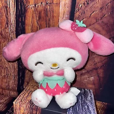 Sanrio My Melody Fruit Series Happy Strawberry Plush Stuffed Toy RARE • $46.85