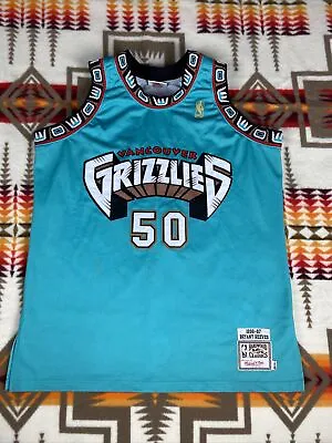 Bryant Reeves Vancouver Grizzlies Mitchell & Ness Authentic Jersey Sz 48 XL • $288