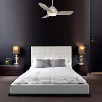 Minka Aire Concept I 44  Polished Nickel Ceiling Fan With LED Light -Minka Aire • $65