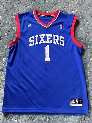 Adidas Michael Carter Williams 76ers NBA Basketball Men’s Large Jersey • $30