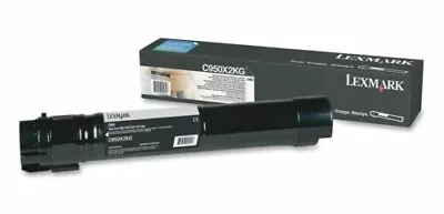 Lexmark C950 Genuine Extra High Capacity Black Toner Cartridge - (C950X2KG)  • £99.99