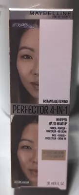 Maybelline Instant Age Rewind Perfector 4-In-1 Whipped Matte Makeup Light/Med • $7.95