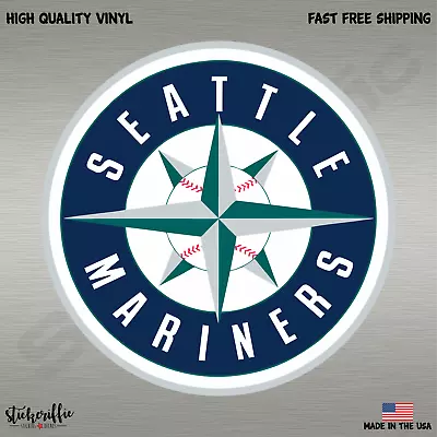 Seattle Mariners MLB Baseball Color Sports Decal Sticker-Free Shipping • $1.58