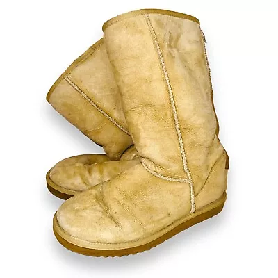 Ugg Classic Tan Light Brown Sand Fur Boots Size 8 Women's • $45