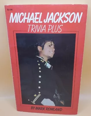 Vintage 1984 Michael Jackson Trivia Book Questions And Answers EUC • $9.99