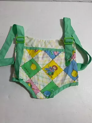 Vintage 1982 Coleco Cabbage Patch Baby Doll Carrier Backpack Sling Holder EUC • $9.98