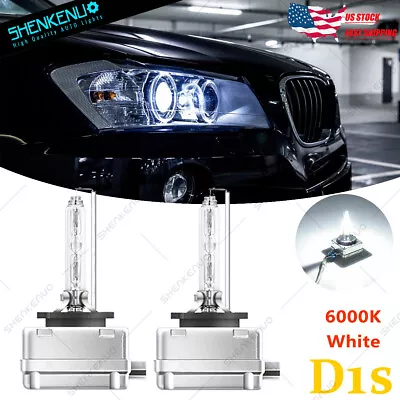 2pcs New D1S 6000K HID XENON Headlight Bulbs Set Fit For 66140 66144 85410 85415 • $23.39