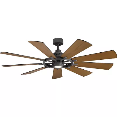 Kichler Lighting 300265DBK Gentry Indoor Ceiling Fan Distressed Black • $889.95