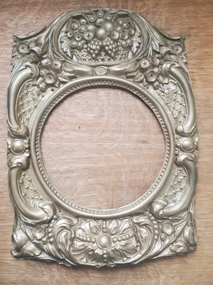 $135 • Buy Antique French Morbier Wag On The Wall Ornate Clock Bezel 19  X 14 