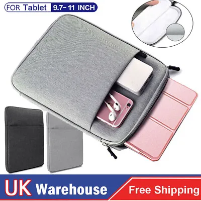 Tablet Sleeve Case Cover Pouch Bag Zipper For Samsung Galaxy Tab S8 11  A8 10.5  • £9.99