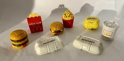 Mc Donalds Happy Meal Toys Transformer Foods Changeables Set Of 8 • $45