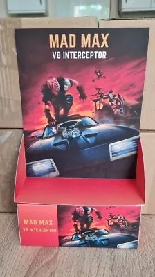 Mad Max V8 Interceptor Repoduction Plinth And Box ..( MODEL CAR NOT INCLUDED) • £10