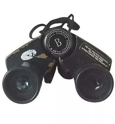 Vintage Bushnell Custom Compact 6x25 Binoculars 8 Degrees See Decription & Pics • $24.99