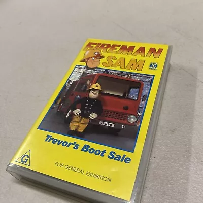 Fireman Sam . On VHS Cleaned And Tested . • $9.99