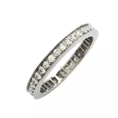 Van Cleef & Arpels Romance Eternity Diamond Ring Pt950 Diamond #219 • $1745.70