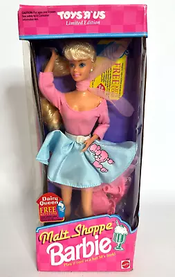 Vintage Malt Shoppe Barbie Doll 1992 Toys R Us Limited Edition Mattel 4581 • $26