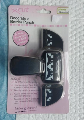 £3.99 • Buy X Cut Decorative Border Punch Butterfly