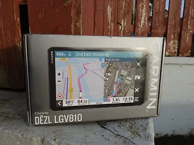 Garmin Dezl LGV810 8  Lorry Sat Nav (1 Week Used) • £500