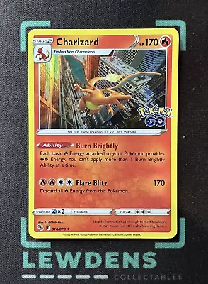 Charizard - 010/078 - Holo Rare - Pokemon GO - Pokemon Card • $5.95