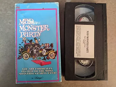 Mad Monster Party HORROR VHS 1994 • $6