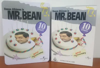 MR. Bean 10 Year Anniversary: DVD Special Edition Metal Boxset Rowan Atkinson • $10.30