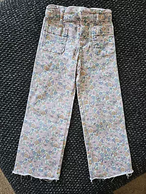 ZARA Girl Marine Straight Jeans Size 4-5 • $18