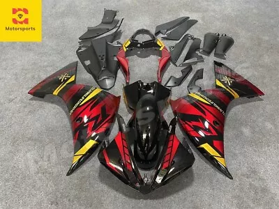 Red Black Fairing Kit For 2009-2011 2012-2014 Yamaha YZF R1 YZF1000 ABS Bodywork • $496.79