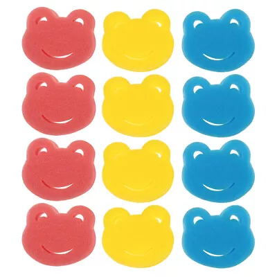  12 Pcs Baby Bath Sponge Sponges For Shower Body Loofahs Cartoon • £8.99