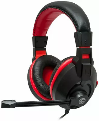 3.5MM Wired Gaming Headphones Headset With Microphone For PC Laptop Skype Zoom • £10.95