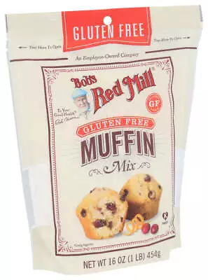 Bob'S Red Mill  Muffin Mix Gluten Free   16 Oz • $5.89