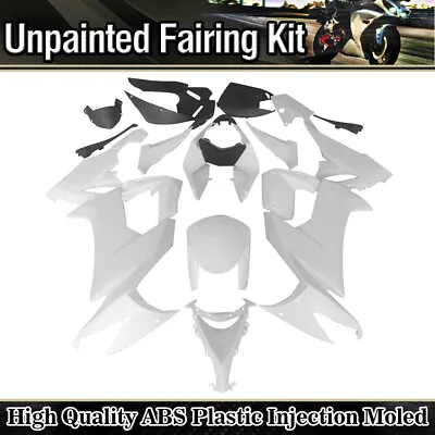 Unpainted Raw Fairing Kit For Kawasaki Ninja ZX10R 2008-2010 ZX1000 ABS Bodywork • $248.50
