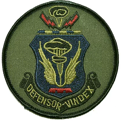 509th Bombardment Wing  DEFENSOR VINDEX  Embroidered USAF Jacket Shoulder Patch • $9