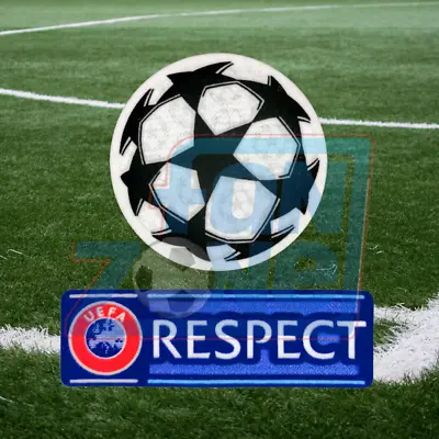 Sporting Id Champions League Patch Set Starball Uefa Respect • $28.99