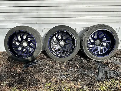 K2 Offroad Wheels Shockwave 22 Inch 12 Wide Rims & Tires • $900