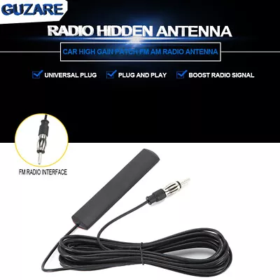 Universal Car Radio Hidden Antenna FM AM Aerial For Truck Motorcycle Boat • $7.99