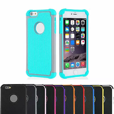 Shock Proof Tough Hard Heavy Duty Armor Cover Case For Apple IPhone 6S 6 6 Plus • $6.45