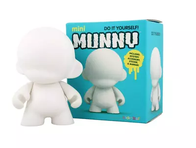 Kidrobot Mini Munny Diy Vinyl Art Figure • $75