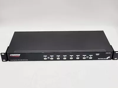 StarTech SV831HD 8 Port 1U Rackmount USB PS2 KVM Switch With OSD • $229.99