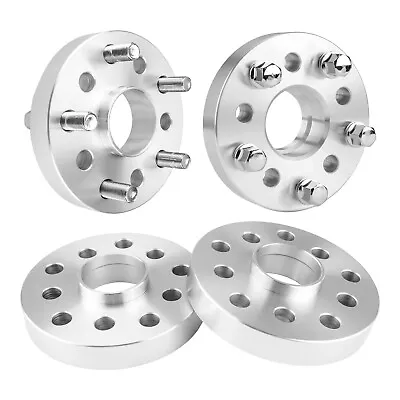 (4) 25mm 5×100 / 5×112 Hubcentric Wheel Spacers M14×1.5 For VW Audi 57.1mm Bore • $66.31