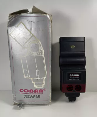 Cobra 700AF Mi Dedicated Autofocus Flash For Minolta 5000/7000/9000 unused • £12.99