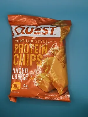 Quest Nacho Cheese Torilla Protein Chips 32g (8 Pack) • £20.08