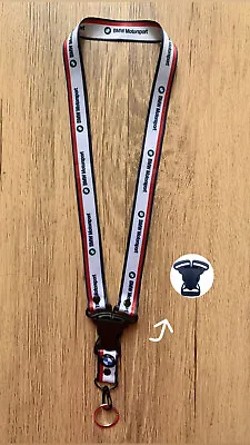 BMW Motorsport Lanyard X7 Neck Strap M4 Keyring Llavero M3 New 19inch X6 X2 X1 • $24.99